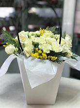 Цветочная композиция из Розы  в Харабали